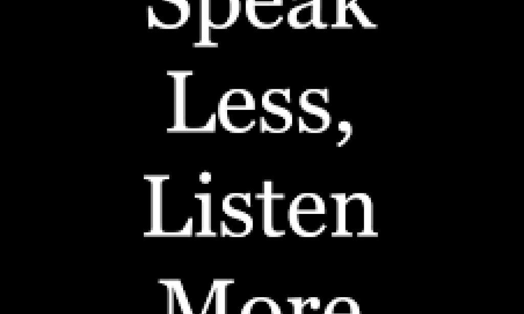 Why should we speak less? What are the benefits of speaking less?